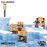 Tabletop Terrain Terrain HEXTECH Biomes - Full Bundle - Rimewind Glacier