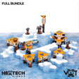 Tabletop Terrain Terrain HEXTECH Biomes - Full Bundle - Rimewind Glacier