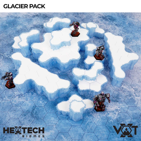 Tabletop Terrain Terrain HEXTECH Biomes - Glacier Pack - Rimewind Glacier