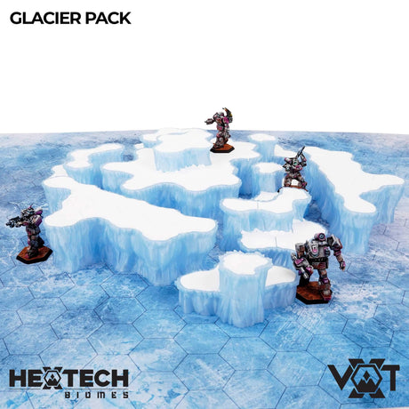 Tabletop Terrain Terrain HEXTECH Biomes - Glacier Pack - Rimewind Glacier