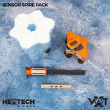 Tabletop Terrain Terrain HEXTECH Biomes - Sensor Spire Pack - Rimewind Glacier