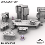 Tabletop Terrain Terrain HEXTECH City/Lunar BFM - City Map Pack