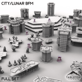 Tabletop Terrain Terrain HEXTECH City/Lunar BFM - City Map Pack