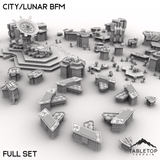 Tabletop Terrain Terrain HEXTECH City/Lunar BFM - City Map Pack