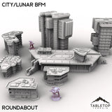 Tabletop Terrain Terrain HEXTECH City/Lunar BFM - City Map Pack