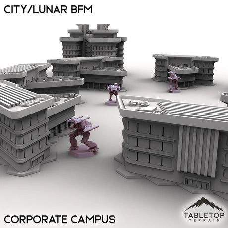 Tabletop Terrain Terrain HEXTECH City/Lunar BFM - City Map Pack