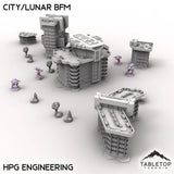 Tabletop Terrain Terrain HEXTECH City/Lunar BFM - City Map Pack