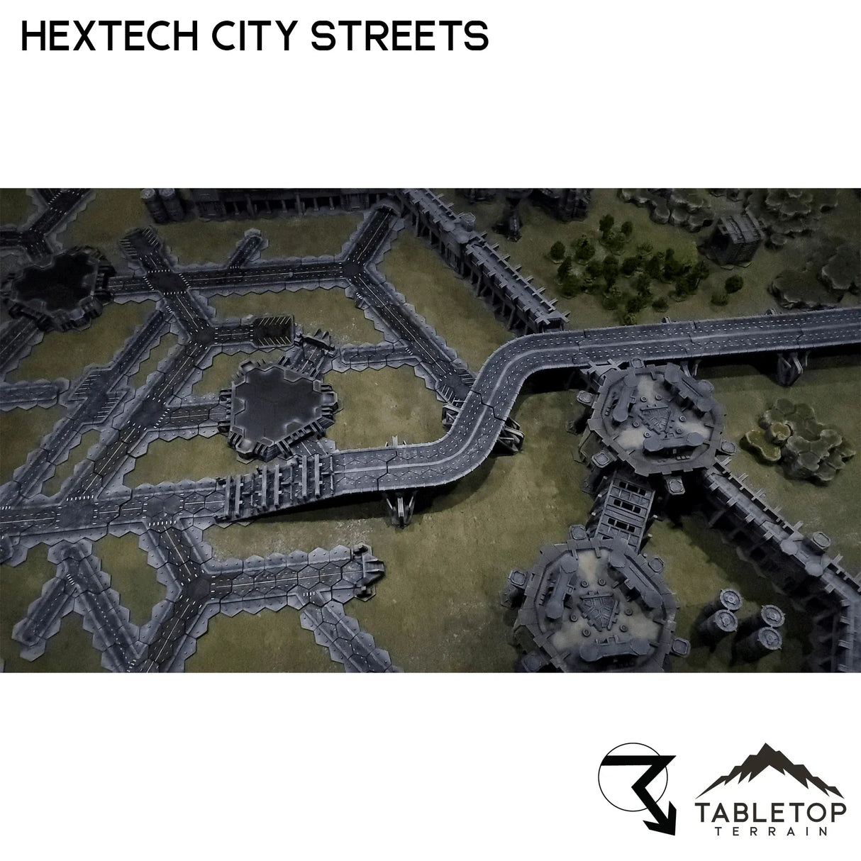 Tabletop Terrain Terrain HEXTECH City Streets - 6mm