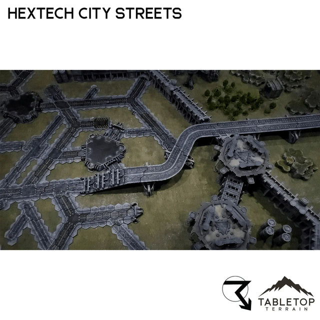 Tabletop Terrain Terrain HEXTECH City Streets - 6mm