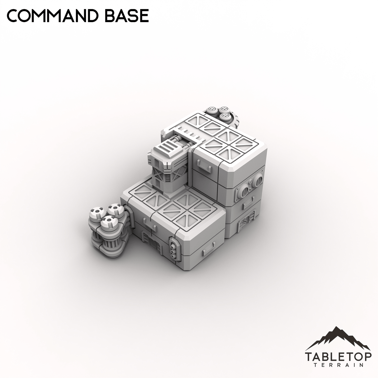 Tabletop Terrain Terrain HEXTECH Command Base - Drop Base Delta