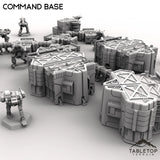 Tabletop Terrain Terrain HEXTECH Command Base - Drop Base Delta