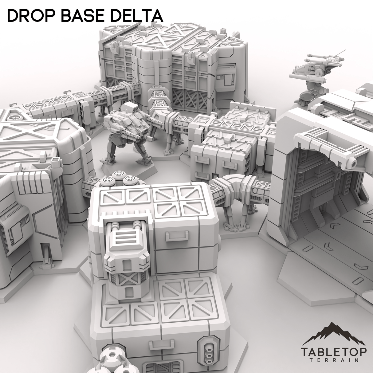 Tabletop Terrain Terrain HEXTECH Drop Base Delta - 6mm