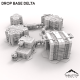 Tabletop Terrain Terrain HEXTECH Drop Base Delta - 6mm