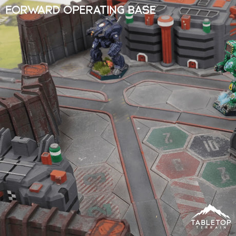 Tabletop Terrain Terrain HEXTECH Forward Operating Base - 6mm