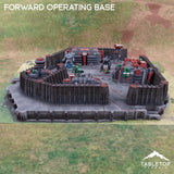 Tabletop Terrain Terrain HEXTECH Forward Operating Base - 6mm