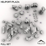 Tabletop Terrain Terrain HEXTECH Heliport/Plaza - City Map Pack