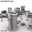 Tabletop Terrain Terrain HEXTECH Heliport/Plaza - City Map Pack