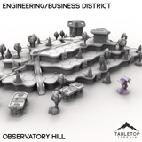 Tabletop Terrain Terrain HEXTECH HPG Engineering/Business District - City Map Pack
