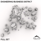 Tabletop Terrain Terrain HEXTECH HPG Engineering/Business District - City Map Pack