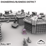 Tabletop Terrain Terrain HEXTECH HPG Engineering/Business District - City Map Pack