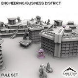 Tabletop Terrain Terrain HEXTECH HPG Engineering/Business District - City Map Pack