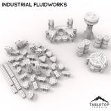 Tabletop Terrain Terrain HEXTECH Industrial Fluidworks - 6mm