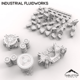 Tabletop Terrain Terrain HEXTECH Industrial Fluidworks - 6mm