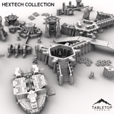 Tabletop Terrain Terrain HEXTECH Industrial Fluidworks - 6mm