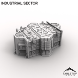 Tabletop Terrain Terrain HEXTECH Industrial Sector - Drop Base Delta