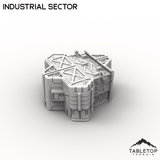 Tabletop Terrain Terrain HEXTECH Industrial Sector - Drop Base Delta