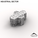 Tabletop Terrain Terrain HEXTECH Industrial Sector - Drop Base Delta