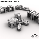 Tabletop Terrain Terrain HEXTECH Mech Repair Depot - Drop Base Delta