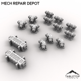 Tabletop Terrain Terrain HEXTECH Mech Repair Depot - Drop Base Delta