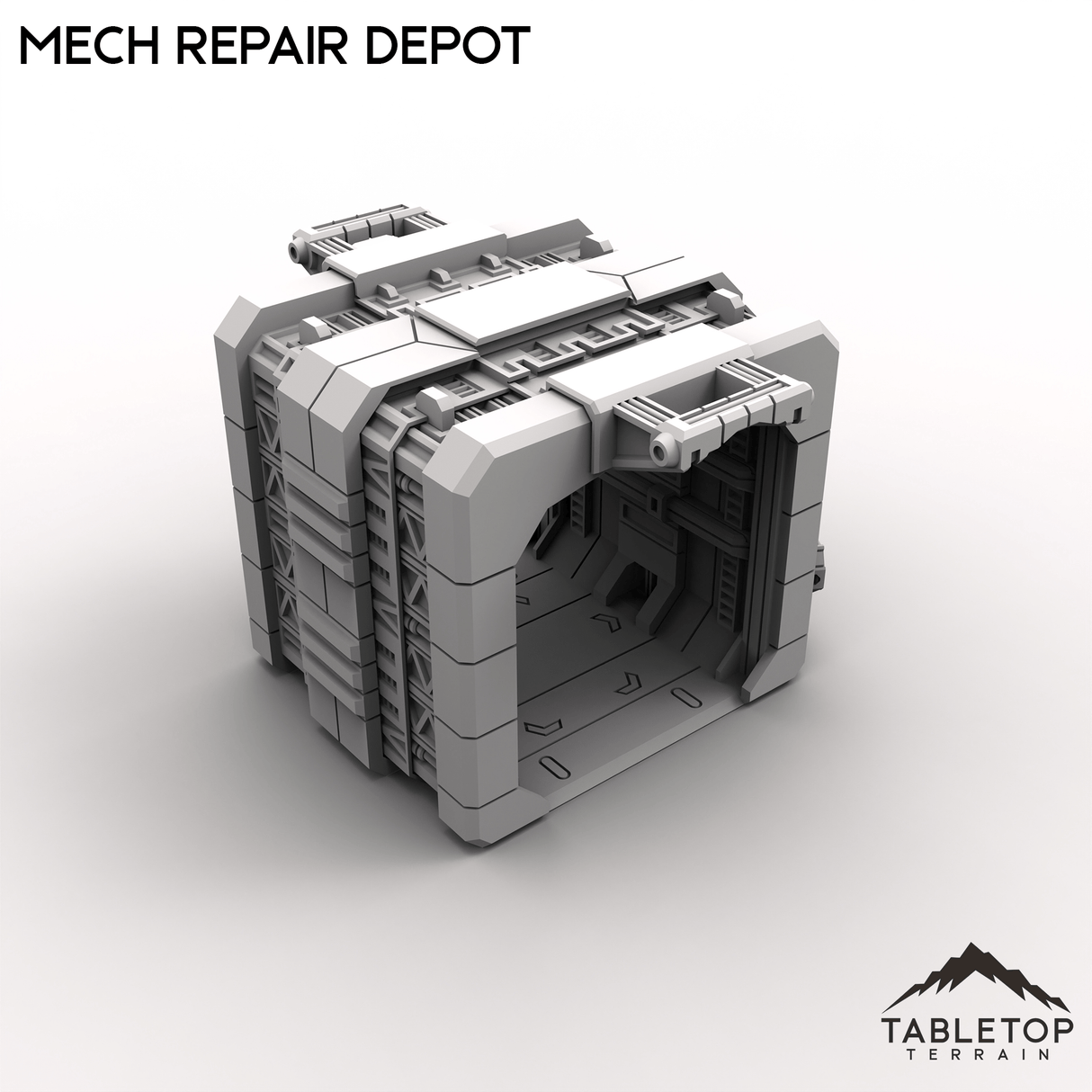 Tabletop Terrain Terrain HEXTECH Mech Repair Depot - Drop Base Delta