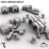 Tabletop Terrain Terrain HEXTECH Mech Repair Depot - Drop Base Delta