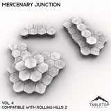 Tabletop Terrain Terrain HEXTECH Mercenary Junction Map Hill Sets-6mm