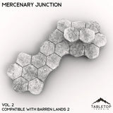 Tabletop Terrain Terrain HEXTECH Mercenary Junction Map Hill Sets-6mm