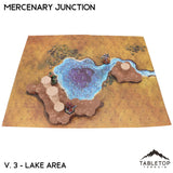 Tabletop Terrain Terrain HEXTECH Mercenary Junction Map Hill Sets-6mm