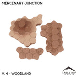 Tabletop Terrain Terrain HEXTECH Mercenary Junction Map Hill Sets-6mm