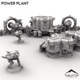 Tabletop Terrain Terrain HEXTECH Power Plant - Power Complex