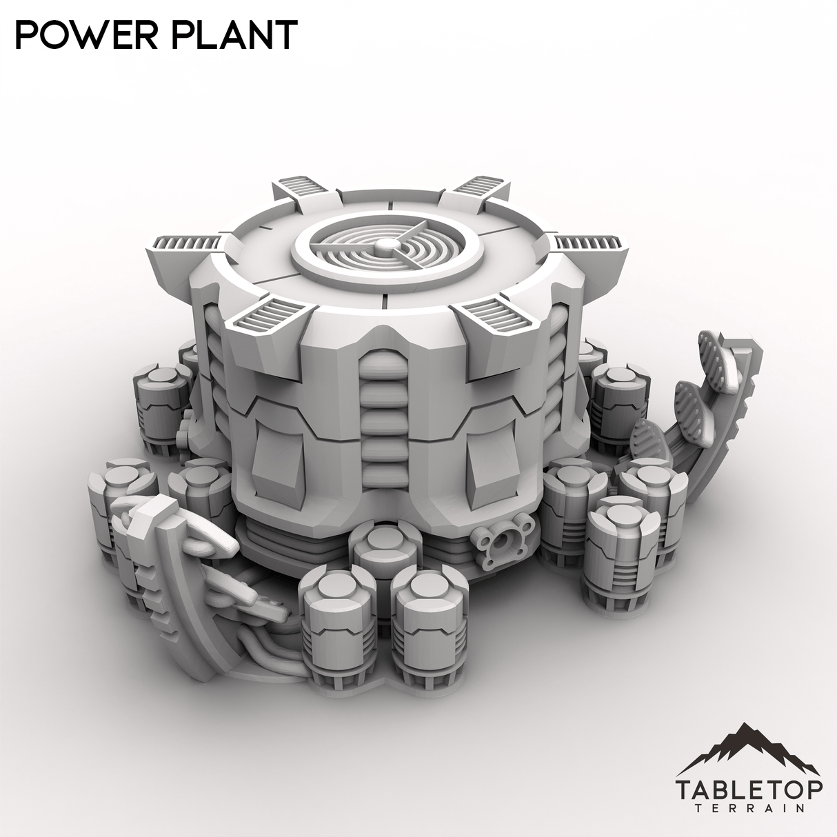 Tabletop Terrain Terrain HEXTECH Power Plant - Power Complex