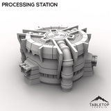 Tabletop Terrain Terrain HEXTECH Processing Station - Industrial Fluidworks