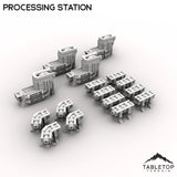 Tabletop Terrain Terrain HEXTECH Processing Station - Industrial Fluidworks