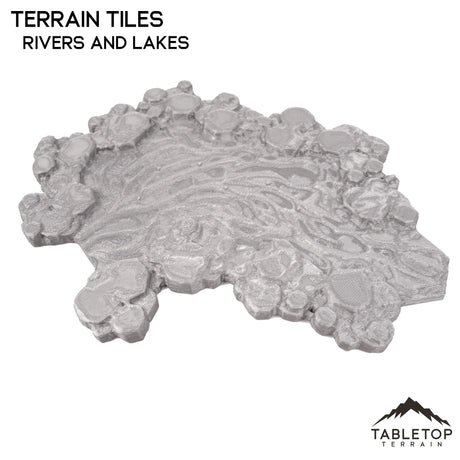 Tabletop Terrain Terrain HEXTECH Rivers and Lakes Terrain Tiles - 6mm