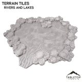 Tabletop Terrain Terrain HEXTECH Rivers and Lakes Terrain Tiles - 6mm