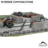 Tabletop Terrain Terrain HEXTECH Riverside Communications Center - 6mm