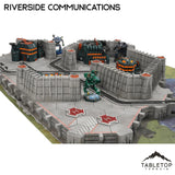 Tabletop Terrain Terrain HEXTECH Riverside Communications Center - 6mm