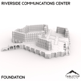 Tabletop Terrain Terrain HEXTECH Riverside Communications Center - 6mm