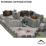 Tabletop Terrain Terrain HEXTECH Riverside Communications Center - 6mm