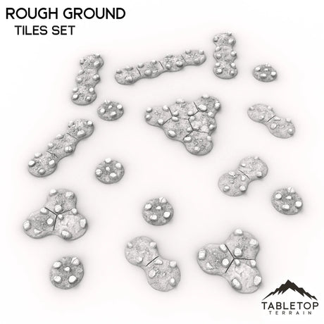 Tabletop Terrain Terrain HEXTECH Rough Ground - 6mm